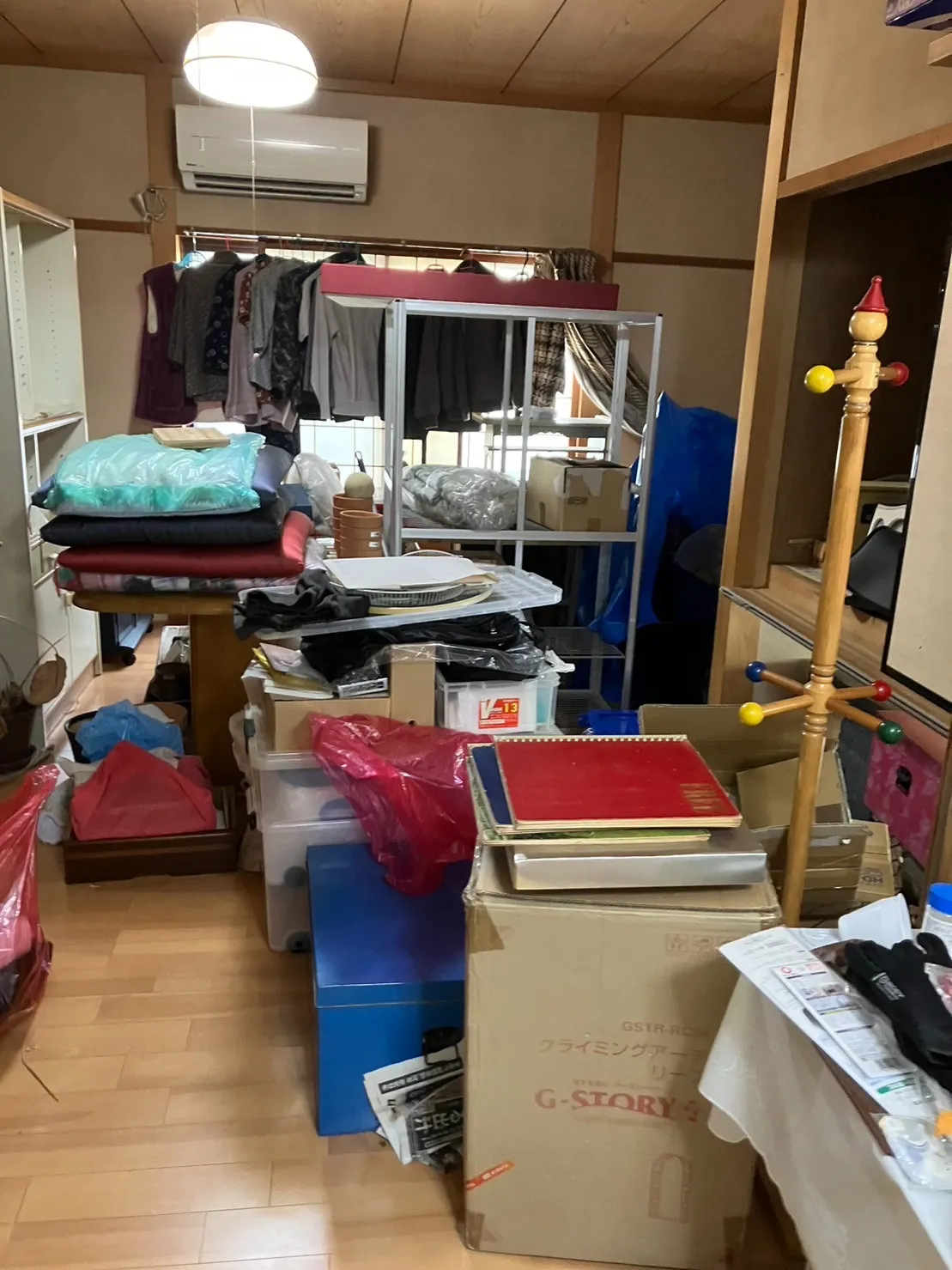 豊川市にある一軒家の整理と片付けをさせていただきました。